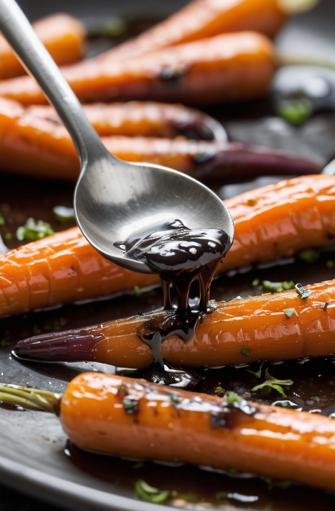 Balsamic Roasted Baby Carrots Recipe