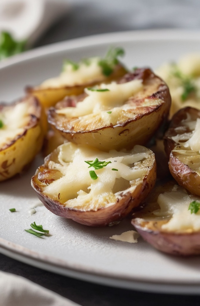 Parmesan Smashed Potatoes Recipe