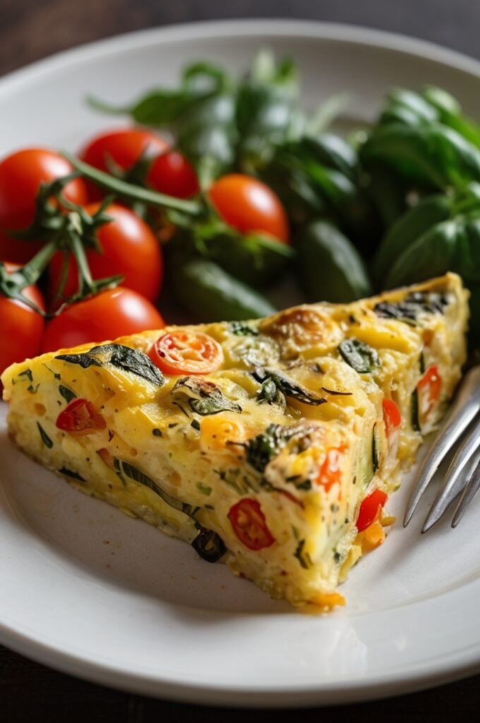 Healthy Roast Vegetable Frittata for a Quick Meal Recipe