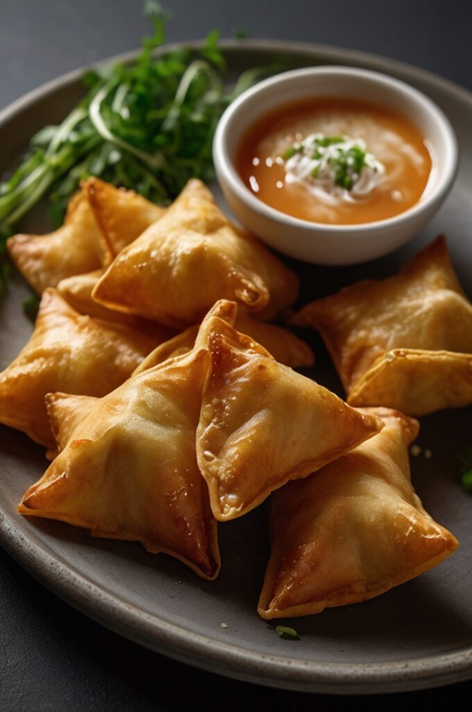 Crispy Homemade Crab Rangoons Recipe