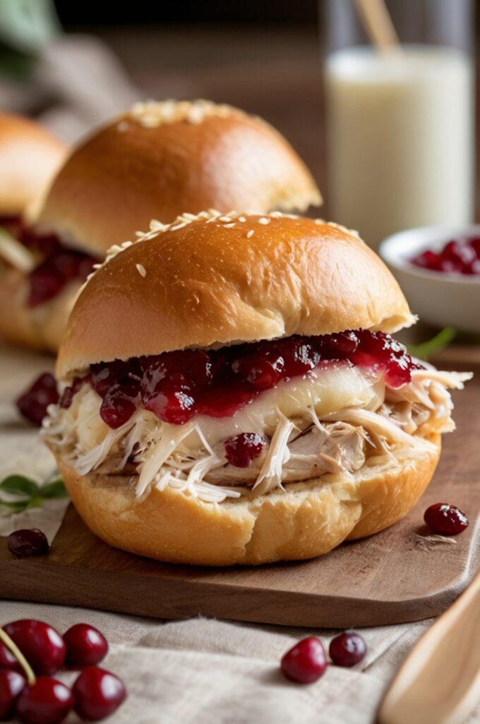 Hawaiian Turkey and Cranberry Sliders Recipe
