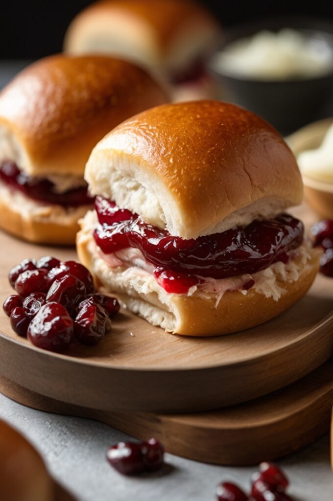 Hawaiian Turkey and Cranberry Sliders Recipe