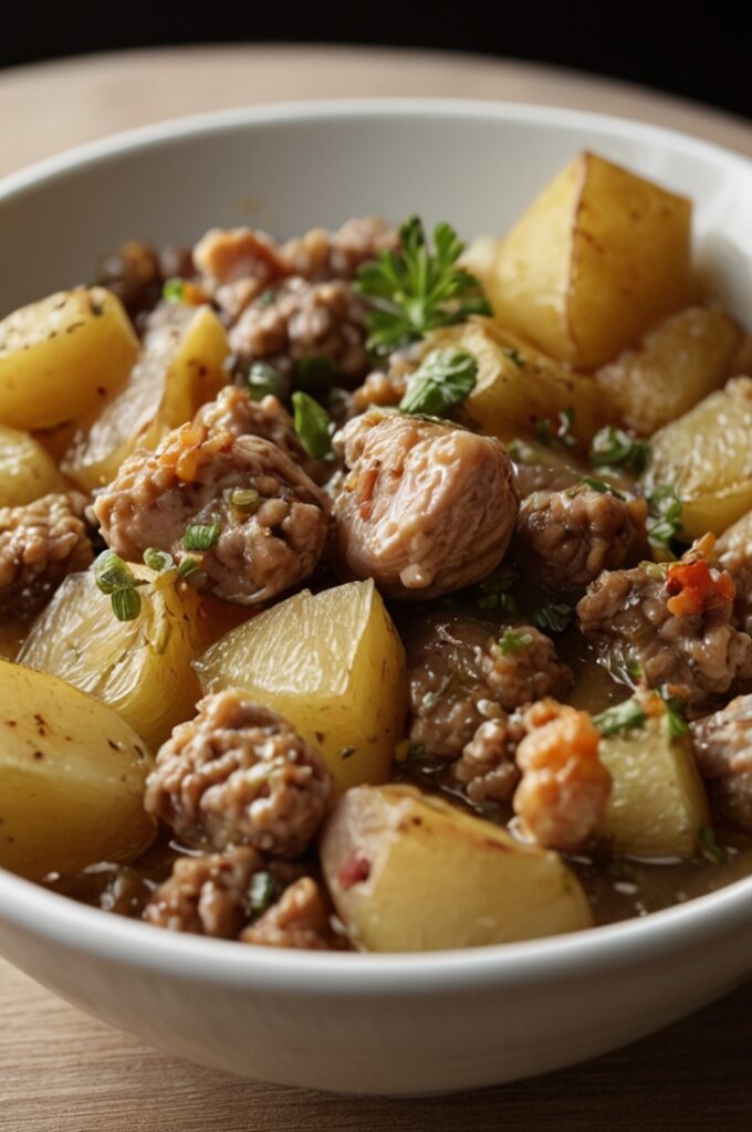 Delicious and Easy Ground Turkey with Potatoes Recipe