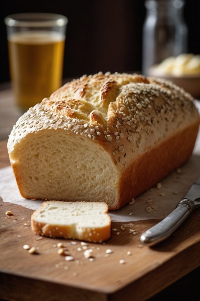 Bagel Beer Bread for Quick Snacks Recipe