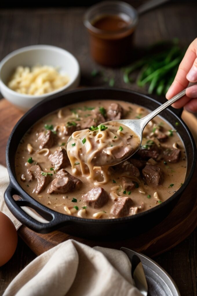 Easy One Pot Beef Stroganoff Ready Recipe