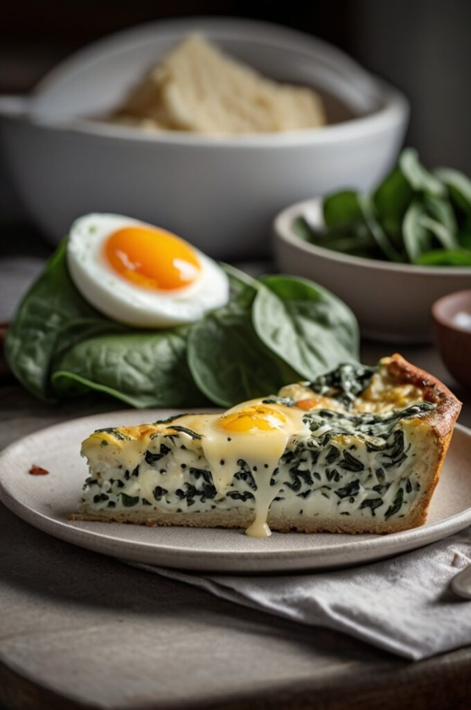 Deliciously Fluffy Spinach Frittata Recipe