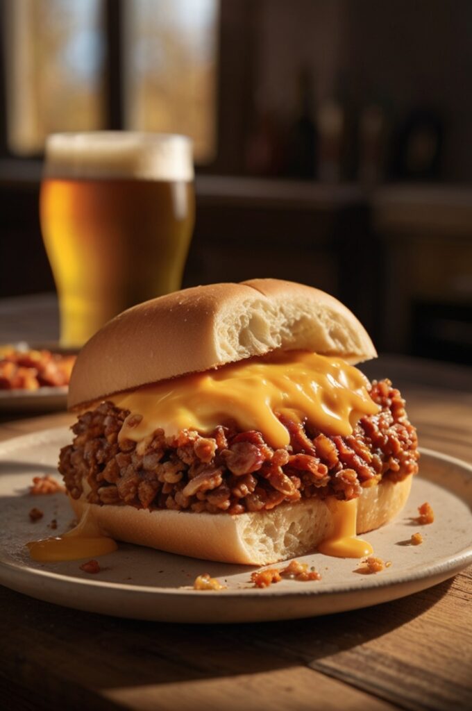 Bacon, Beer & Cheese Sloppy Joes Recipe