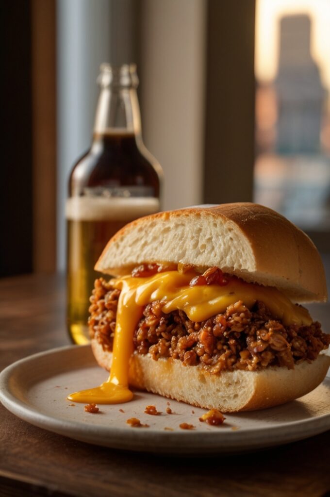 Bacon, Beer & Cheese Sloppy Joes Recipe