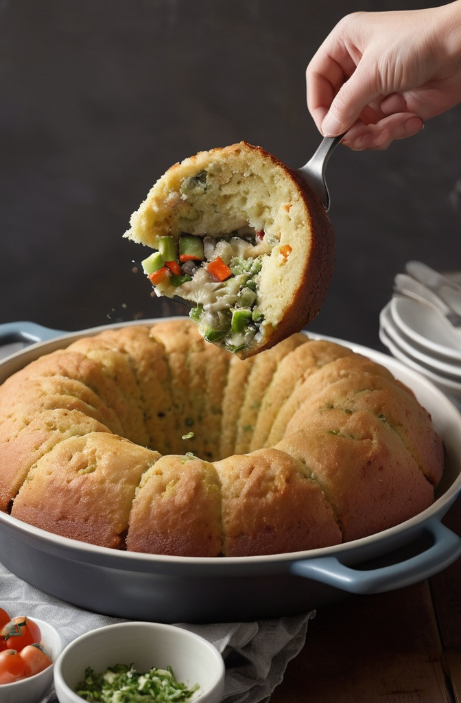Bundt Pan Corn Bread Dressing Recipe