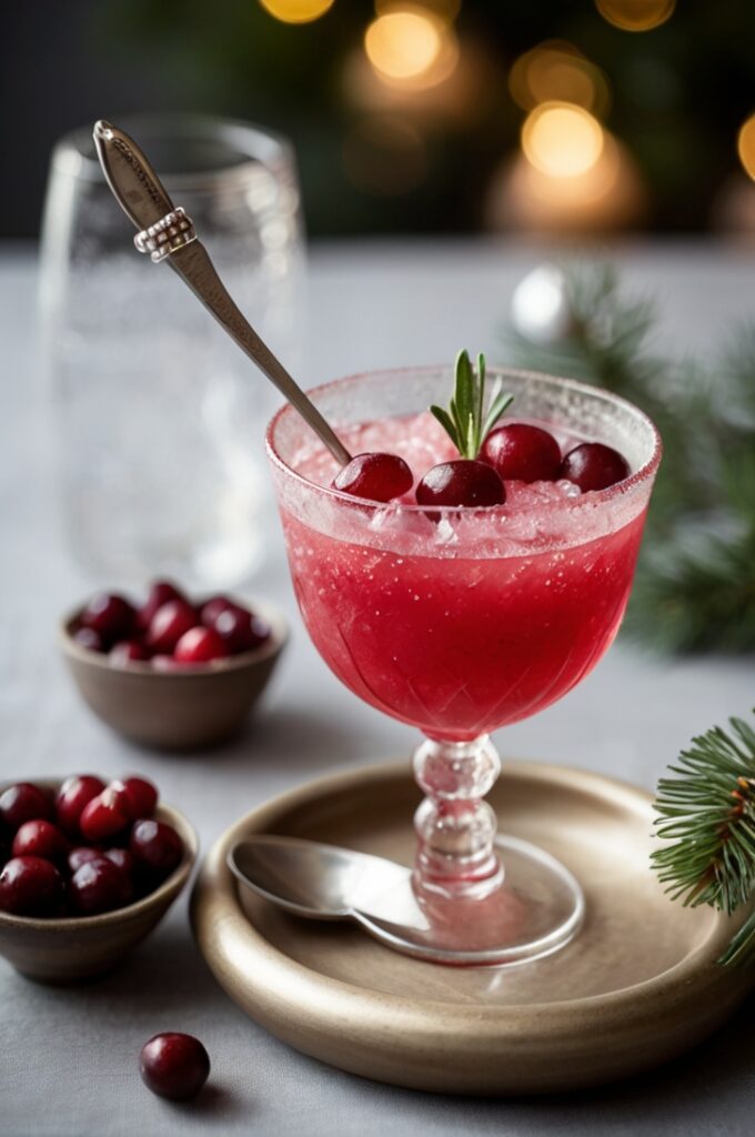 Cranberry Vodka Slush