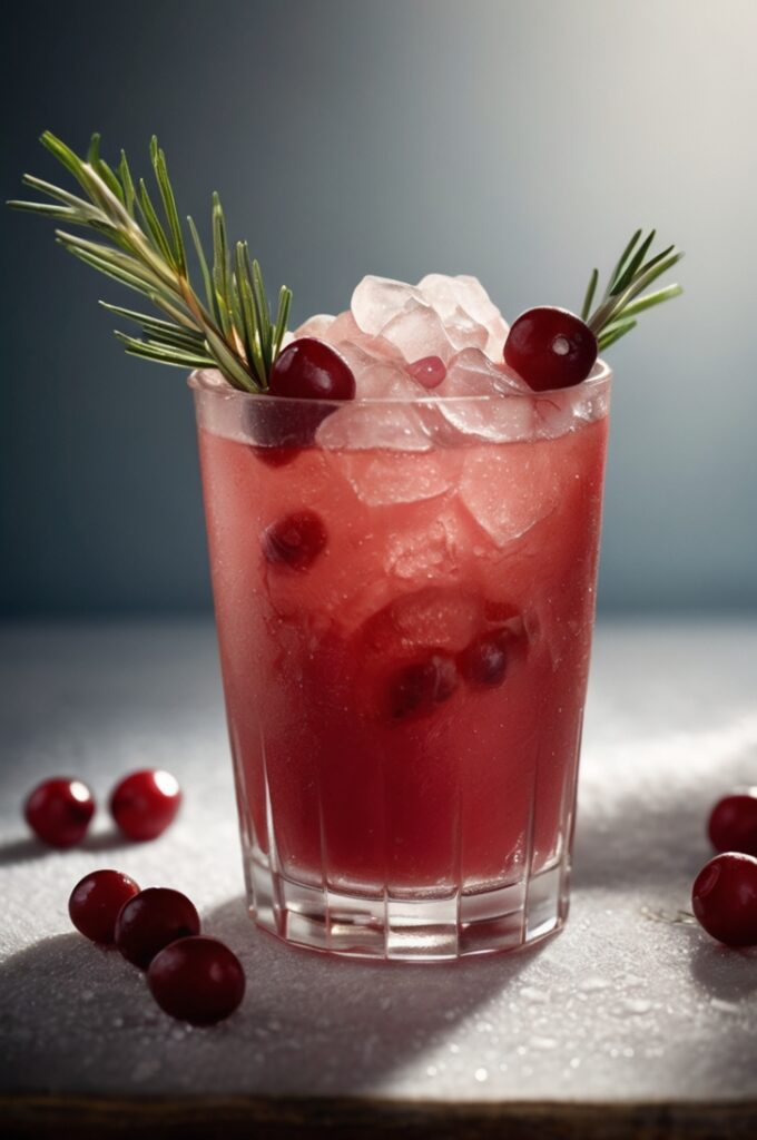 Cranberry Vodka Slush