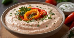 Read more about the article Creamy Roasted Red Pepper Cottage Cheese Dip Recipe