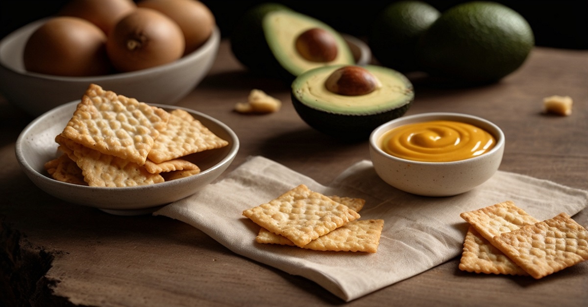 Read more about the article Crunchy Keto Cheese Crackers Recipe
