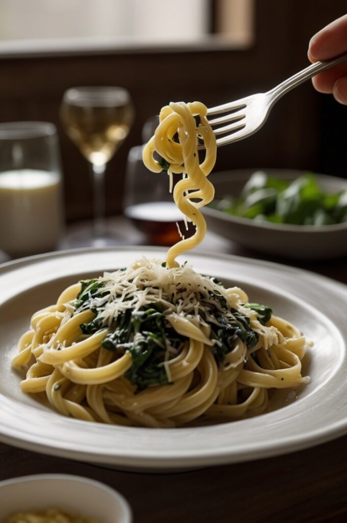 Delicious Quick Spinach Pasta Recipe Ready in Minutes