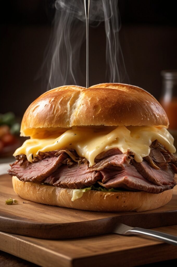 Easy Copycat Arby Beef and Cheddar Sandwiches Recipe
