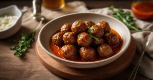Read more about the article Honey Buffalo Crockpot Meatballs Recipe