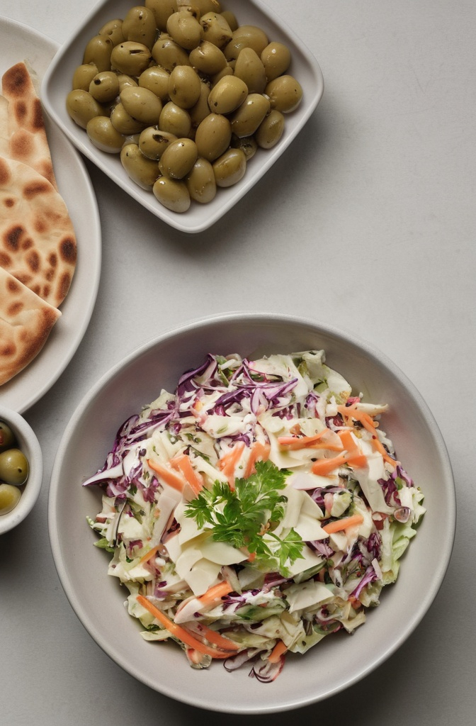 Mediterranean Coleslaw Recipe