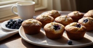 Read more about the article Moist Muffins with Blueberry and Cream Cheese Recipe