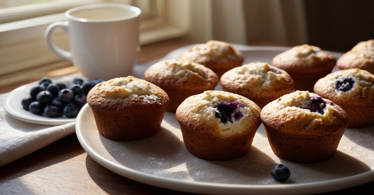 You are currently viewing Moist Muffins with Blueberry and Cream Cheese Recipe