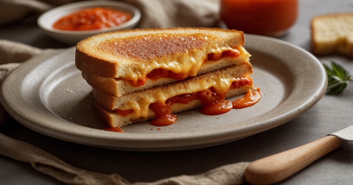 Read more about the article Pepperoni Grilled Cheese A Cheesy Delight Recipe