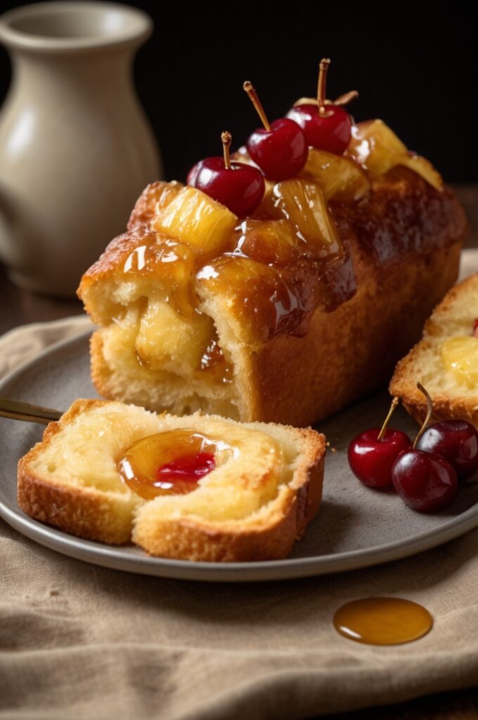 Pineapple Upside Down Mini Monkey Bread