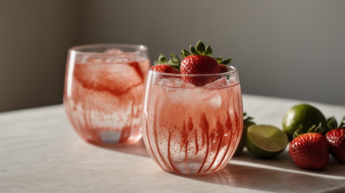 You are currently viewing Refreshing Dirty Strawberry Soda with a Twist Recipe