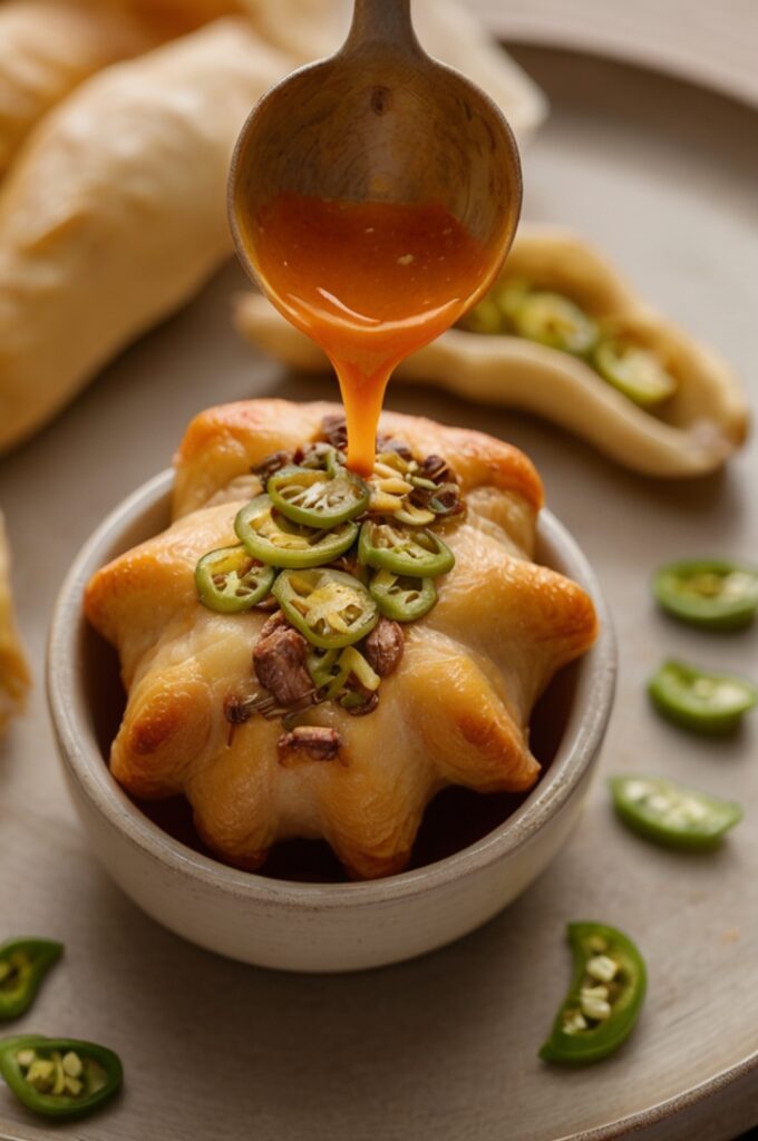 Spicy Jalapeño Pigs Wrapped in Dough Recipe