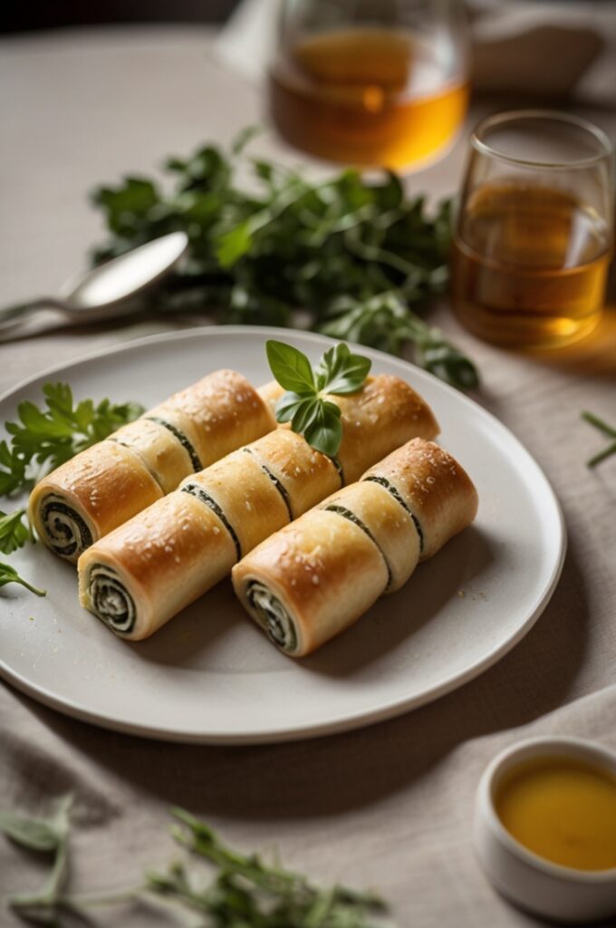 Spinach and Ricotta Rolls Recipe