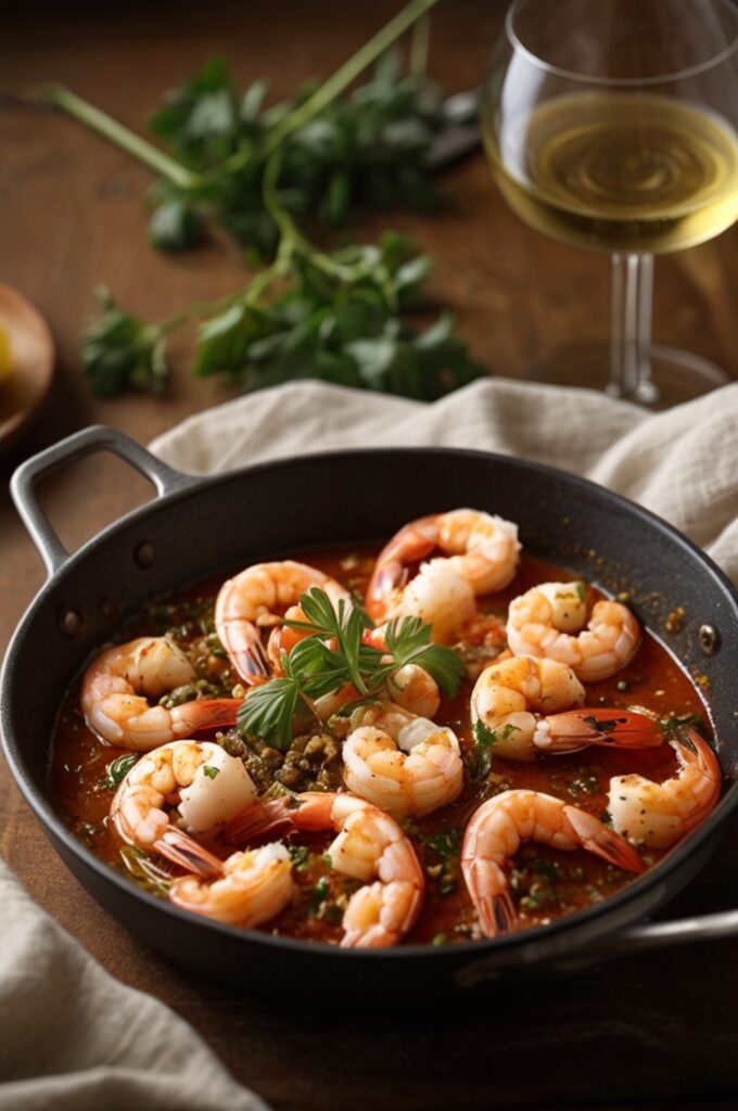 Shrimp Saganaki A Greek Classic Recipe
