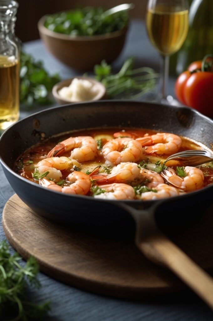 Shrimp Saganaki A Greek Classic Recipe