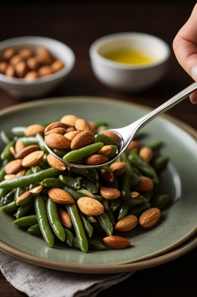 Festive Almond Green Beans Recipe