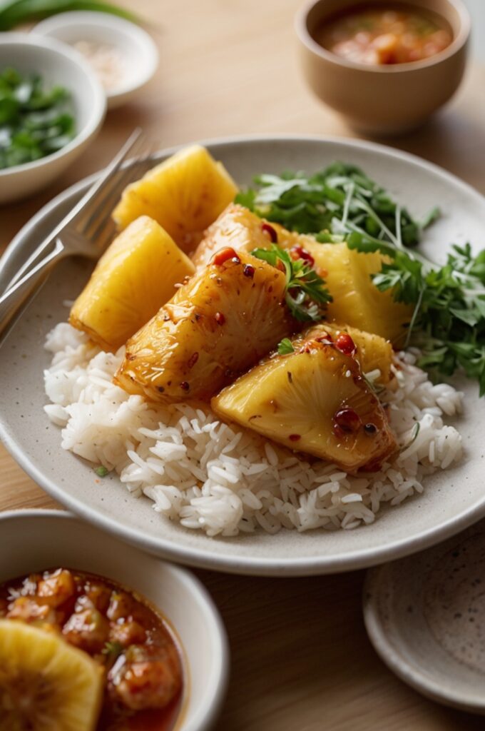 Easy Pineapple Chicken and Rice