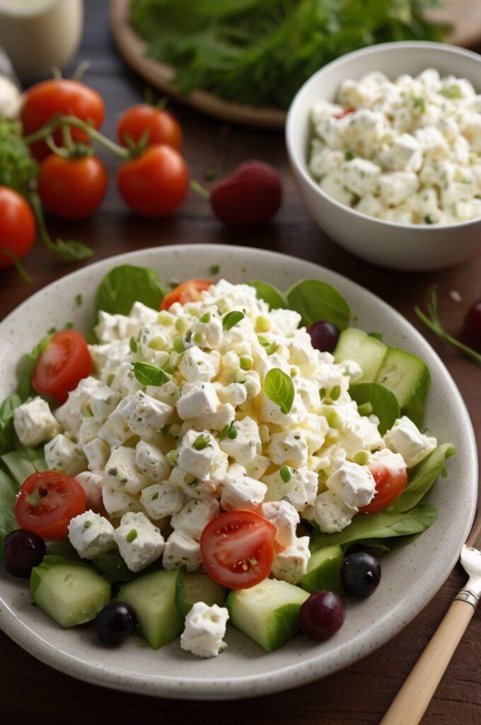 Fresh and Tasty Cottage Cheese Salads Bright, Creamy