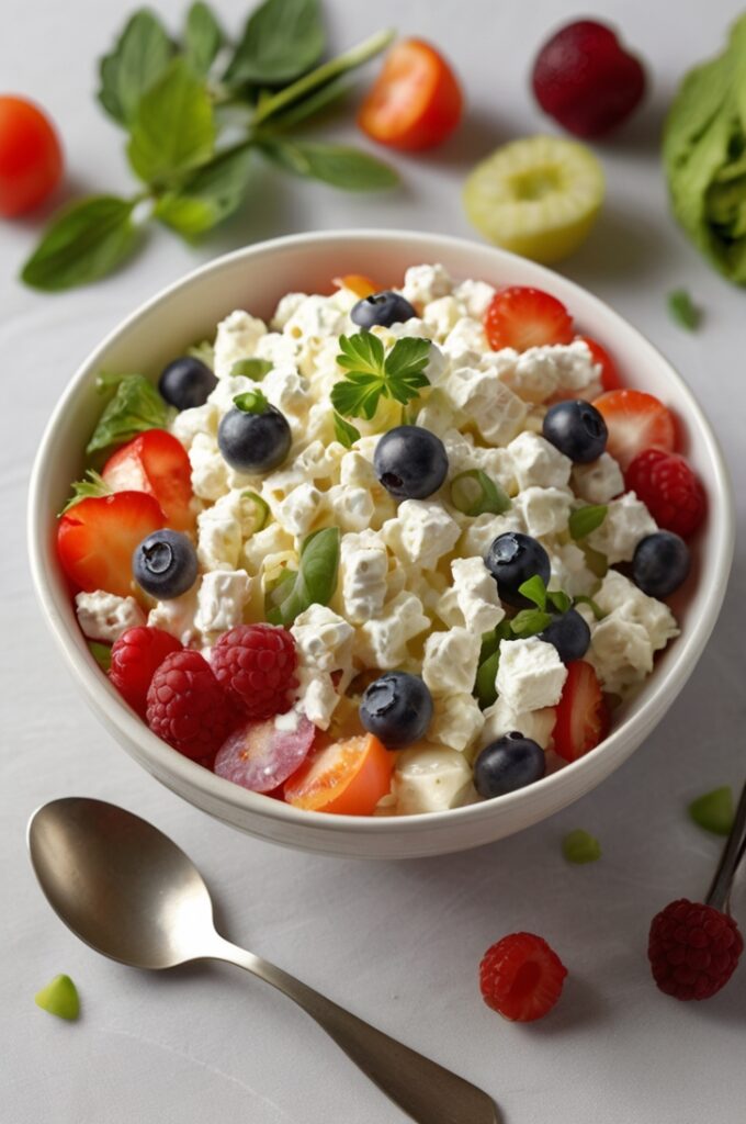 Fresh and Tasty Cottage Cheese Salads Bright, Creamy