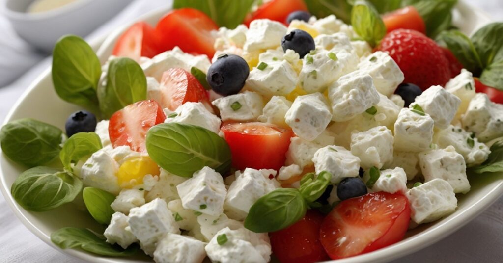 Fresh And Tasty Cottage Cheese Salads Bright, Creamy