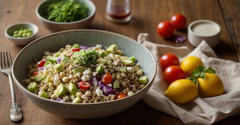 Healthy And Delicious Easy Quinoa Salad Recipe