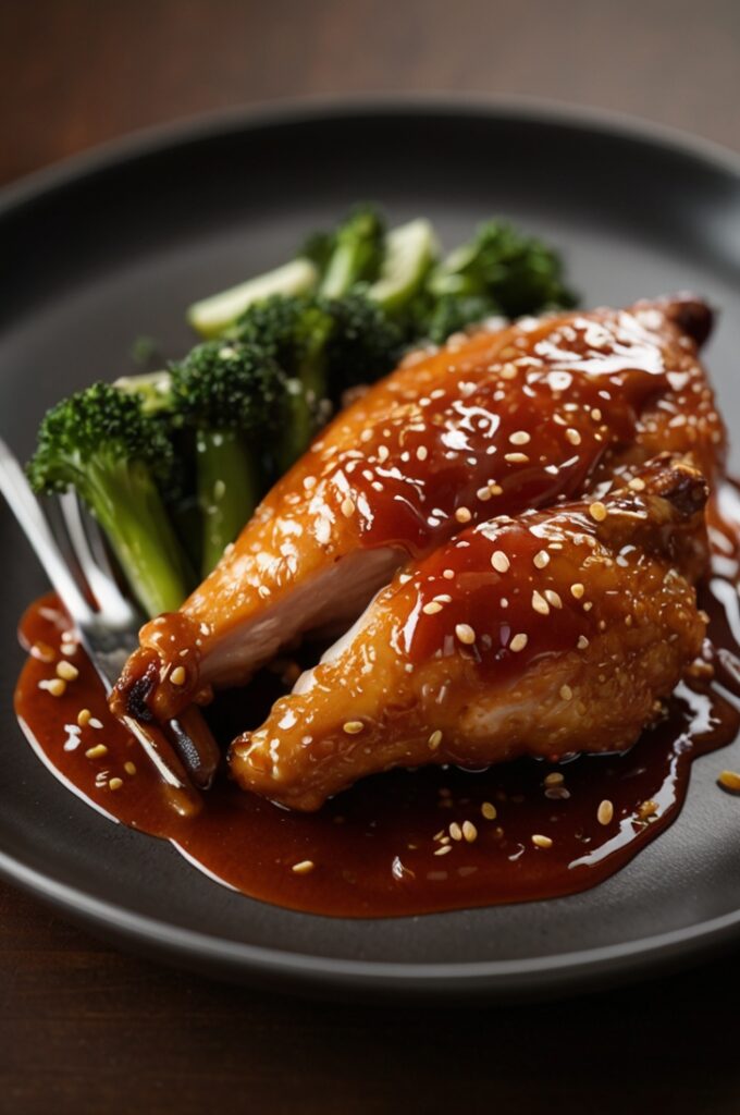 Sweet And Spicy Honey Sriracha Chicken