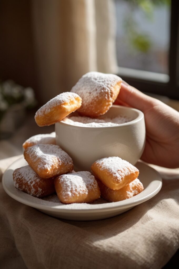 Irresistible Vanilla French Beignets