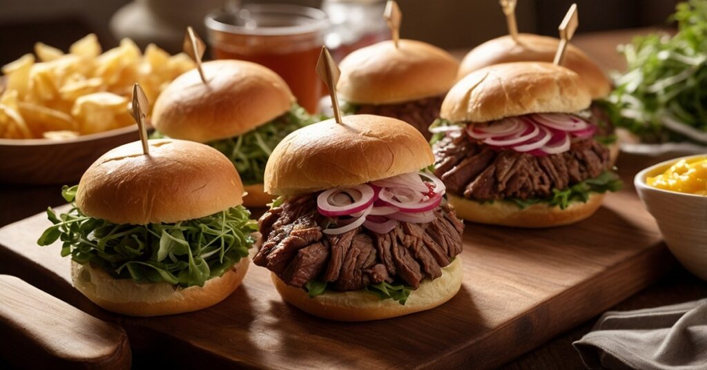 Roast Beef Sliders for a Crowd Recipe
