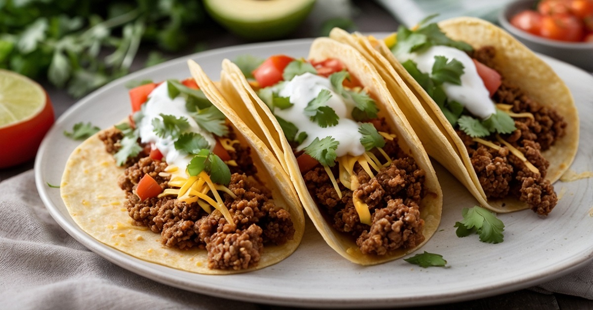 Read more about the article Crispy Baked Ground Beef Tacos Recipe