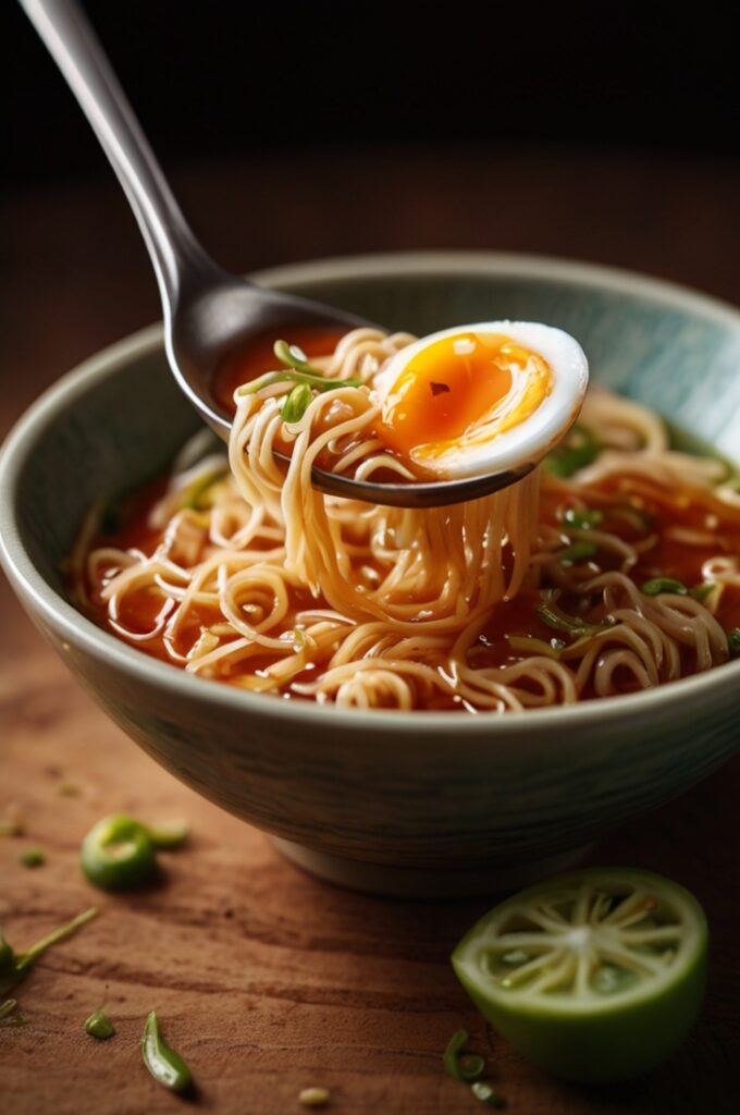 Sweet and Spicy Ramen Noodles