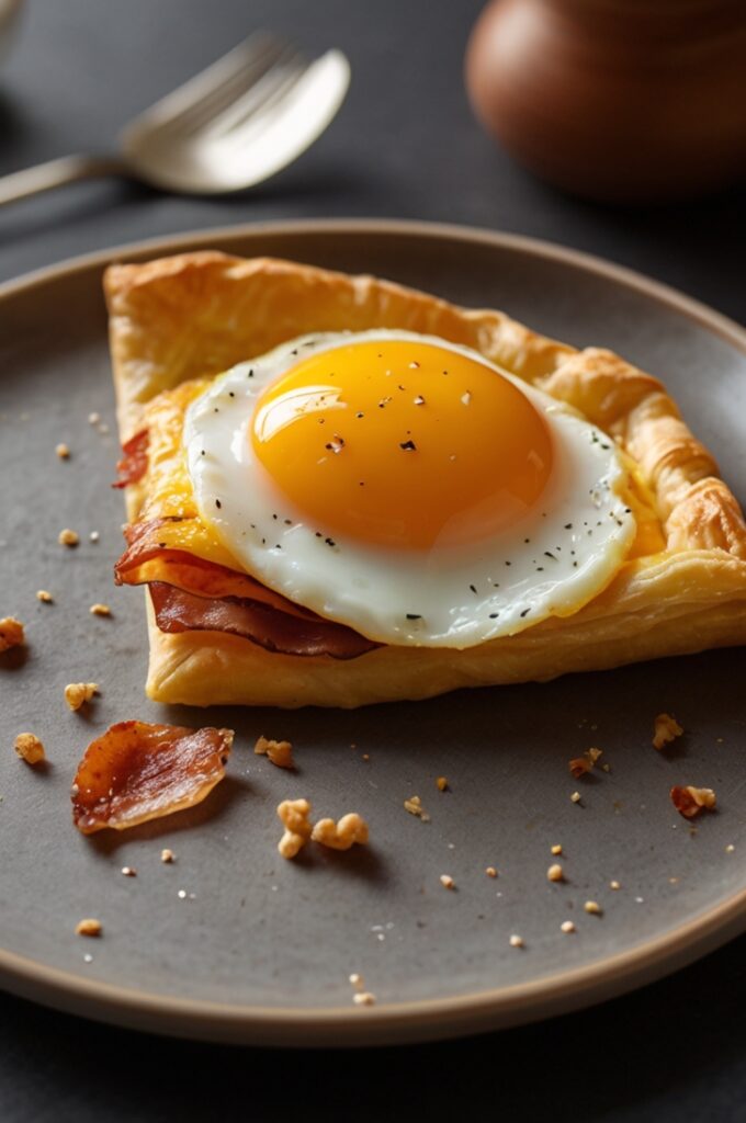 Bacon and Egg Galettes Recipe