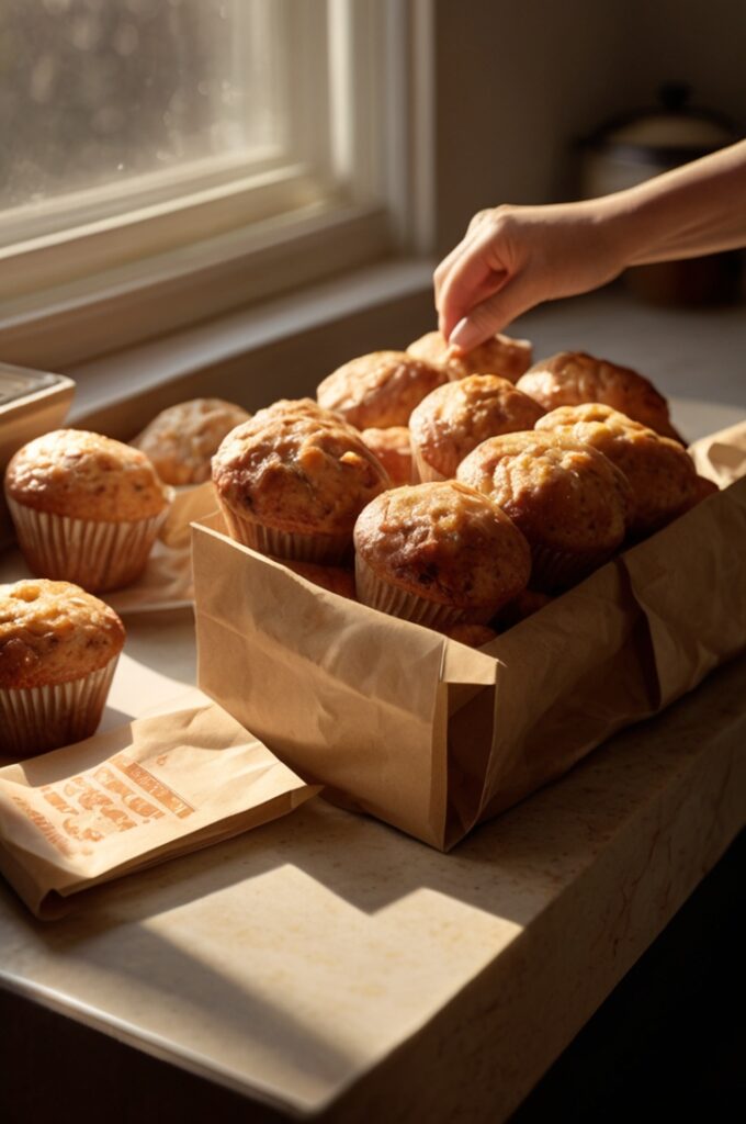 Cheddar Sausage Muffins