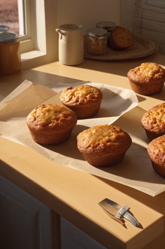 Cheddar Sausage Muffins