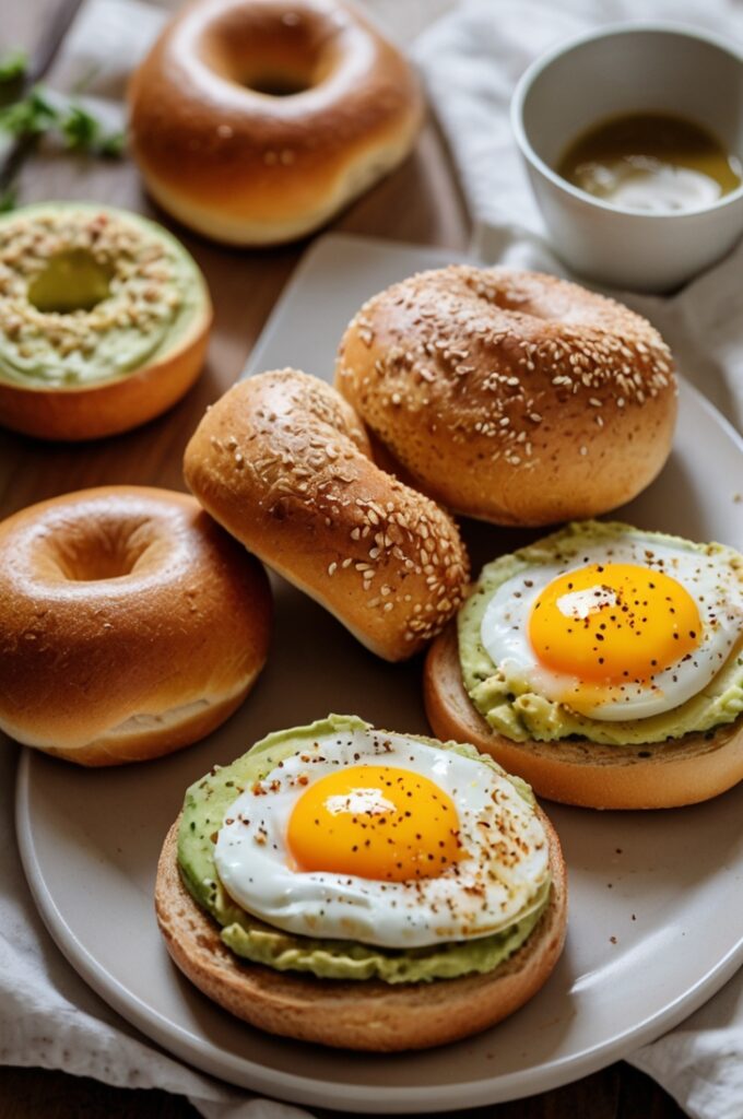 New York Style Sourdough Bagels