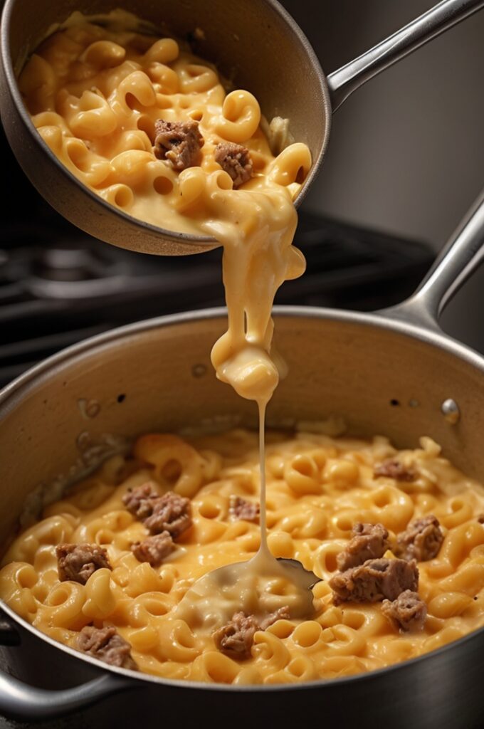 Taco Mac and Cheese One-Pot