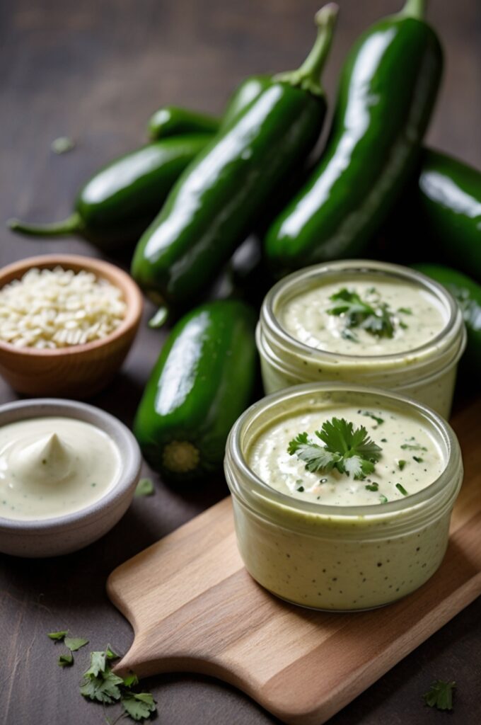 Creamy Jalapeño Cilantro Garlic Sauce