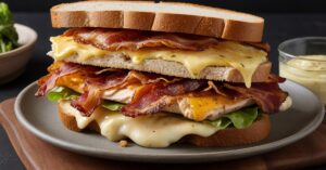 Read more about the article The Best Turkey Melt Sandwich with Crispy Cheddar and Bacon Recipe