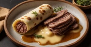 Read more about the article Easy Savory French Dip Tortilla Roll Ups Recipe