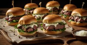 Read more about the article Easy Savory Roast Beef Sliders Recipe
